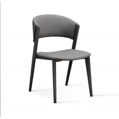 意式极简餐椅家用餐桌椅子轻奢高级凳子靠背现代简约设计师款