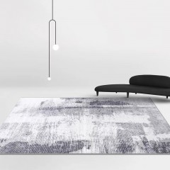 轻奢高级灰色地毯客厅仿羊绒耐脏现代简约北欧沙发茶几床边毯地垫